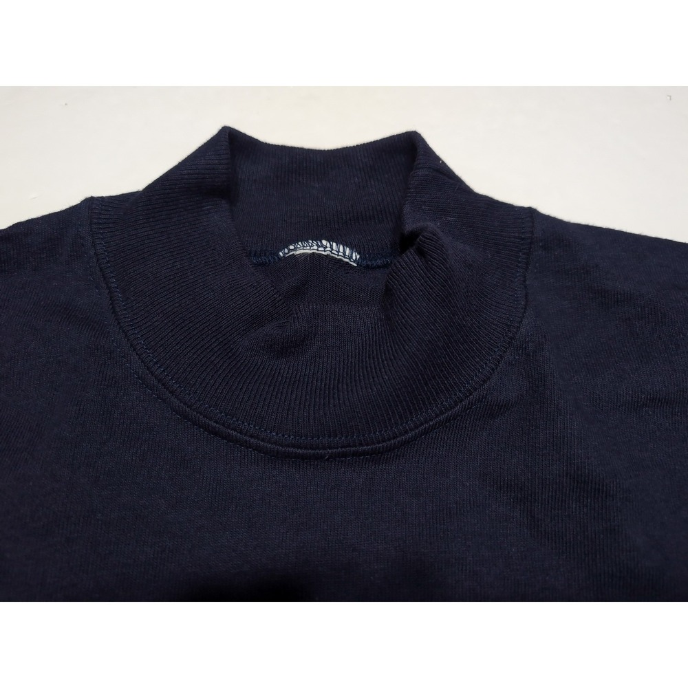 Vintage Oklahoma Marathon Tulsa Long Sleeve T-Shirt Mock Neck Heavy Medium M - Picture 3 of 7